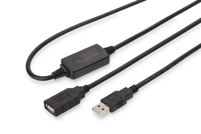 Digitus USB Cable 2.0 Am/Ah Amplificado 10M — image 1