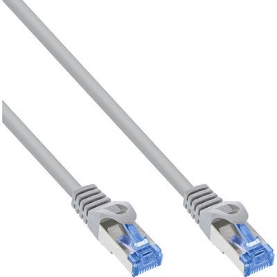 Inline® Patch Cable CAT.6A, S/FTP, Tpe (lszh), Cca, Grey 7.5M — image 1