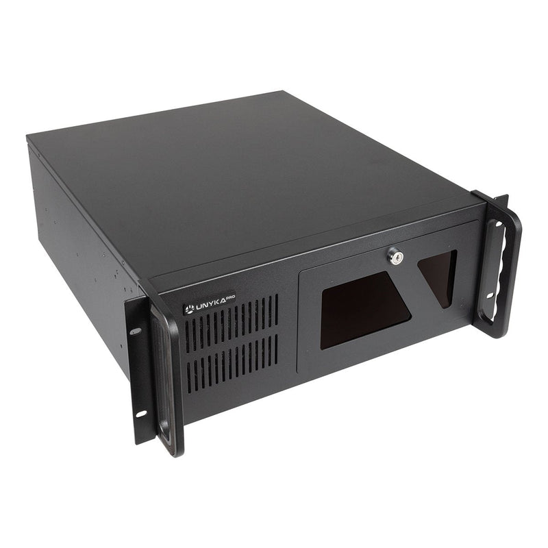 Unykach PC Case 19 4U Uk 4229 Evo Forntal With Door Security Filter Antipolvo USB 3.0 Without Power Supply