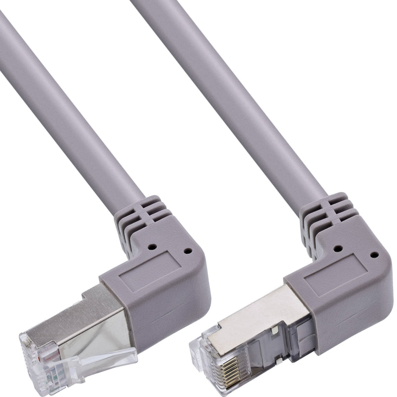 Inline Network Cable Ángulo Ascendente/Descendente, S/FTP (pimf), CAT.6, 250MHZ, Pvc, Cobre, Grey 2,67M