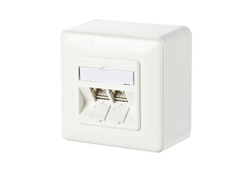 Metz Connect 130B11D20002- And Socket Power RJ-45 White — image 1