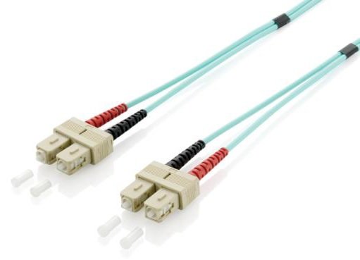 Cable Fibre Optic OM3 Duplex Libre Halogenos Sc/Sc 50/125U 10M