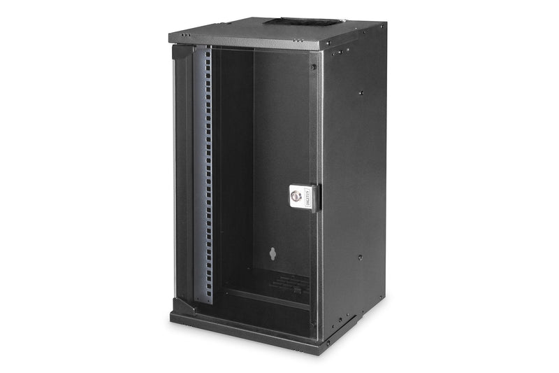 Digitus Rack 12HE Unm. Wall Mounting Black