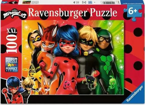 Ravensburger Puzzle Kids - Ladybug Misión 100 Pieces 12004172 — image 1