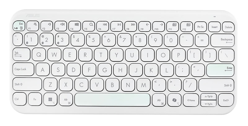 ASUS KW100 Marshmallow Keyboard White
