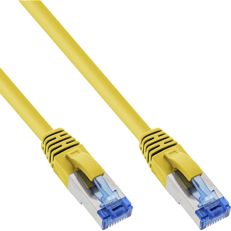 Inline Network Cable S/FTP Pimf CAT.6A Libre Halógenos 500MHZ Yellow 2M