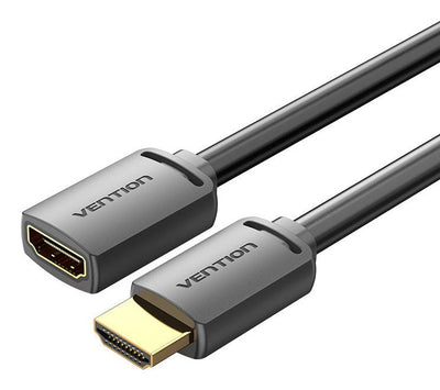 Vention Cable Alargador HDMI 4K Ahcbf HDMI Male HDMI Female 50CM Black — image 1