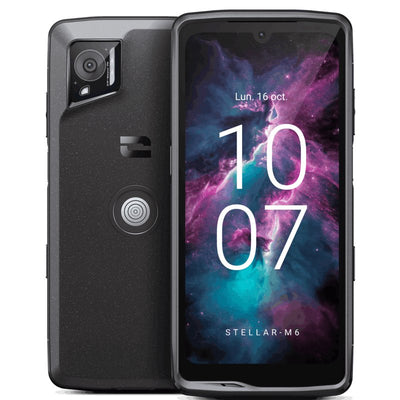 Crosscall Smartphone STELLAR-M6 15,5CM (6.1) SIM Double Android 14 5G USB Type-c 6GB 128GB 4500MAH Black — image 1