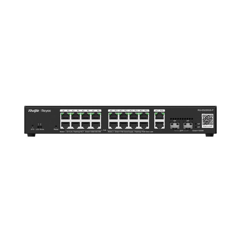 Reyee Switch Smart Ruijie RG-ES220GS-P