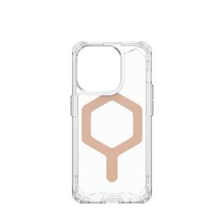 Uag Plyo Series Rugged Case For Apple Iphone 15 Pro [6.1-IN] Plyo Magsafe Ice/Rose Gold Housing Rear Phone Mob
