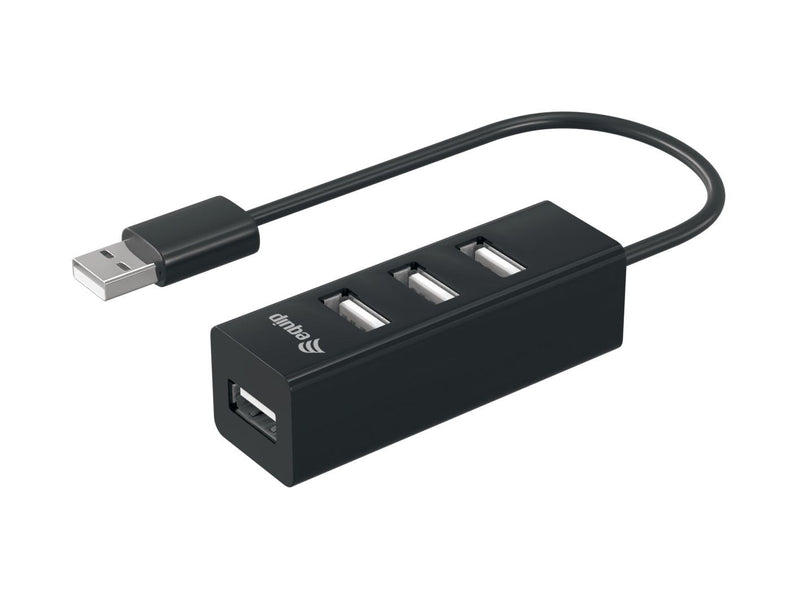 Equip USB Hub USB 2.0M - 4x USB H 0.15CM 480Mbps Black