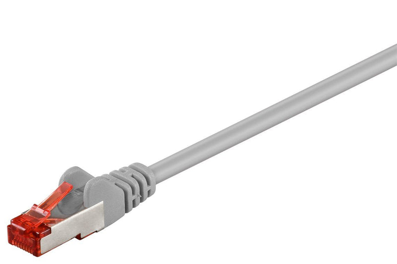 Goobay 50891 Network Cable Grey 10M CAT.6 S/FTP (s-STP) Grey 10M, CAT.6, S/FTP (s-STP), RJ-45, RJ-45