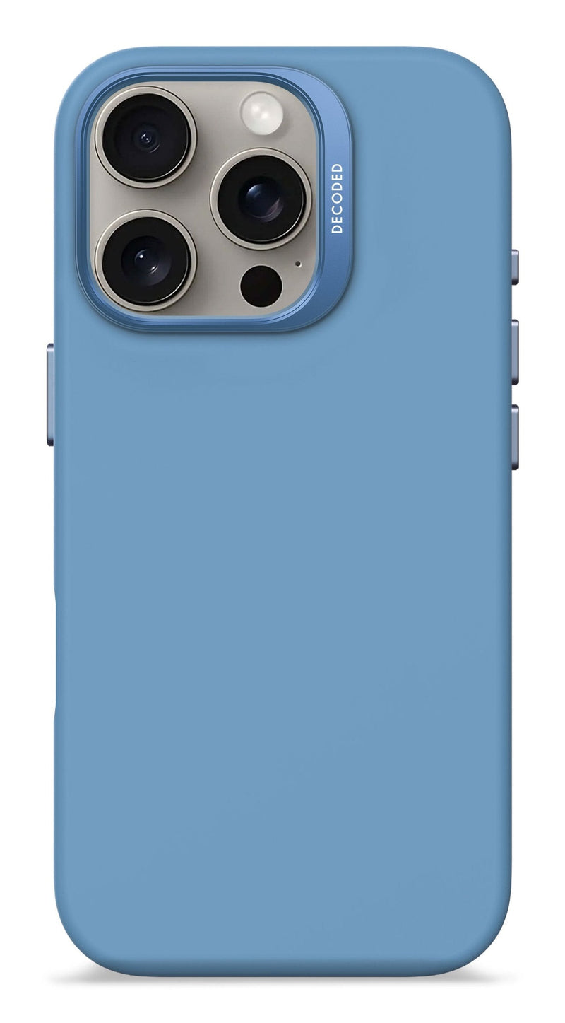 Decoded Silicone Case For Iphone 16 Pro 16CM (6.3) Blue