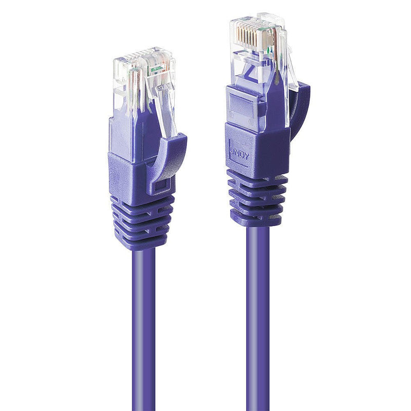 Lindy Network Cable CAT.6 U UTP Violetaat 7.50M