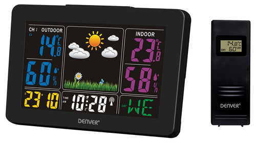 Denver WS-540BLACK Estación Meteorológica Digital Black AC/Battery — image 1