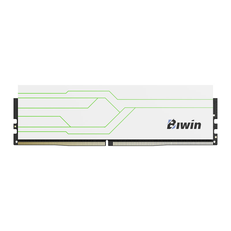 Biwin Memory Acer DDR4 16GB(2X8GB) PC4-25600 3200MHZ HW100 1R8-D16EW CL16 White