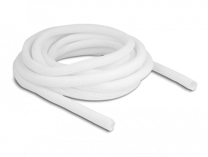 Delock Manguito Trenzado With Closure Automatic 5M X 13MM White