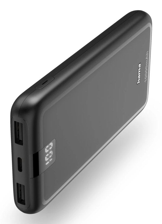 Hama Powerbank Performance 10 10000MAH 2x USB-A 1x USB-C Indicador Charging Colour Antracita