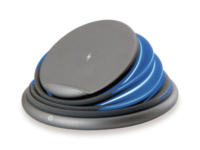 Conceptronic Charger Wireless Qi 10W Stand Foldable Grisâ GORGON02G — image 1