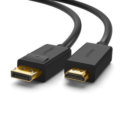 UGREEN 10203 Adapter Cable Vídeo 3M DisplayPort HDMI Black — image 1