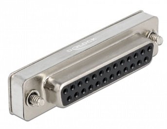 Delock RS-232 422 485 Loopback Adapter With DB25 Connector Female — image 1