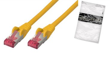 Shiverpeaks BS75715-AY Network Cable Yellow 5M CAT.6A S/FTP (s-STP)