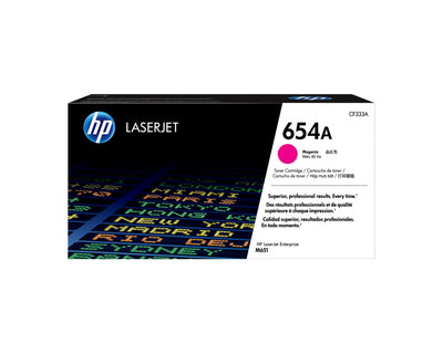 HP Genuine Toner 654A Magenta CF333A — image 1