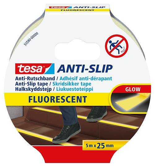 Tesa Tape Non-slip Fluoreszierend 5M 25MM