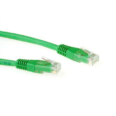 Green 7 Meter Lszh U UTP CAT.6 Patch Cable With RJ45 Connectors — image 1