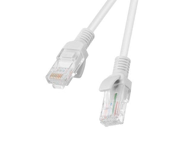 Lanberg Pack 10 Cables Network RJ45 CAT.5E UTP 2M Grey — image 1