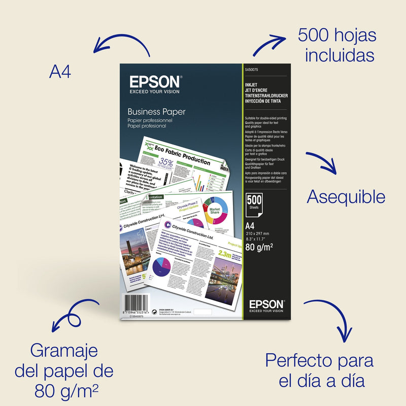 Epson C13S450075 Paper Printer Inyección Ink A4 (210X297 Mm) Matte White