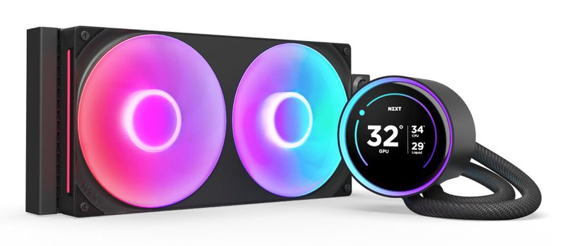 Nzxt Kraken Elite 280 RGB 280MM, Refrigeración Water Black RL-KR28E-B2