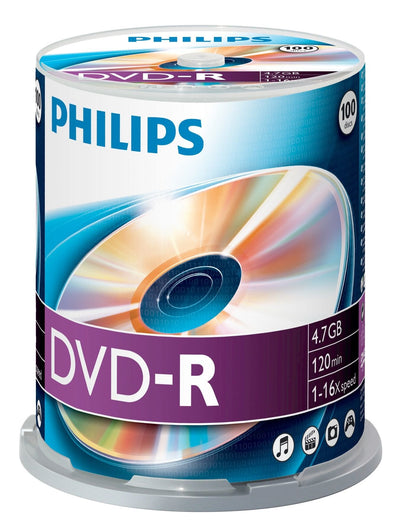 Philips Dvd-r 4,7GB 100PCS Spindel 16X — image 1