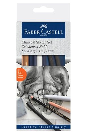 Faber-castell Zeichenset Kohle