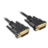 Sharkoon 5M DVI-d To DVI-d (24 + 1) Cable DVI Black — image 1