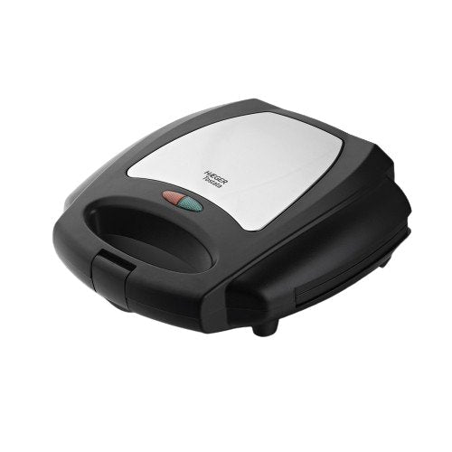 Haeger SM-75G.003A Sandwichera 750W Black Steel