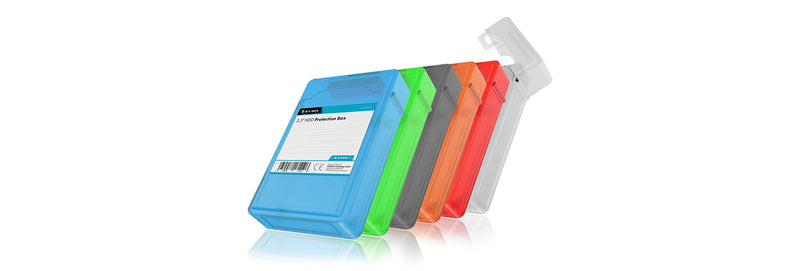 Icy Box IB-AC602B Set Of Cases Protection 6 Pieces HDD 3,5 Pulgadas