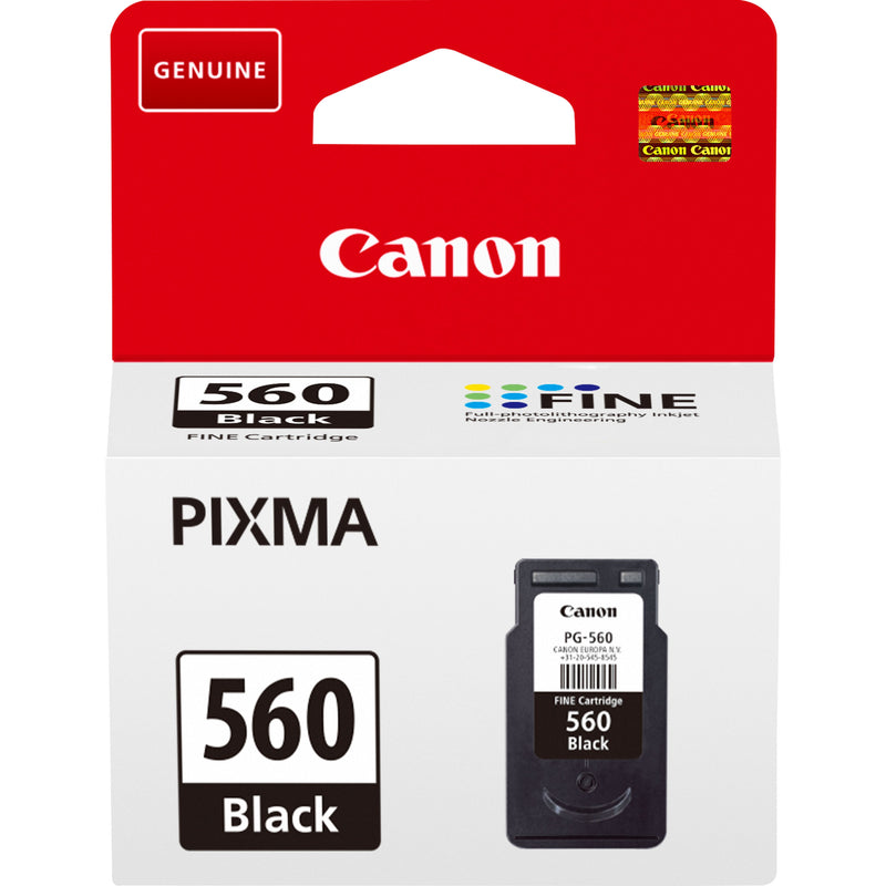 Canon Genuine Ink 560 PG-560 Black 3713C001