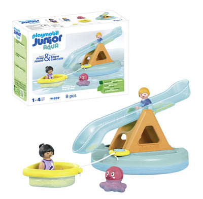 Playmobil Junior Aqua: Isla Bathroom With Tobogán — image 1