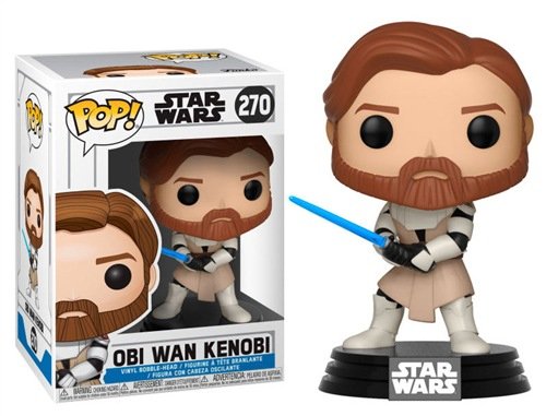 Figure Pop Star Wars Clone Wars Obi WAN Kenobi