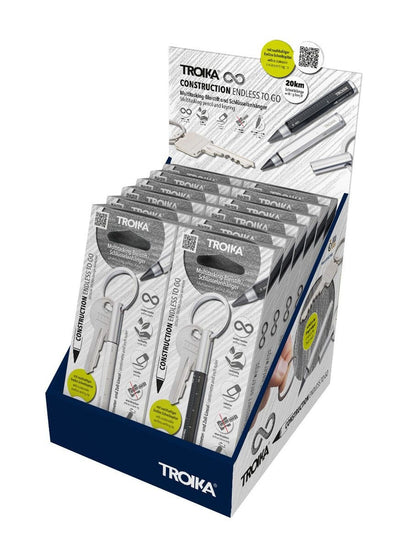 Troika Expositor Mostrador With 12 Pens And Llaveros Without Fin — image 1