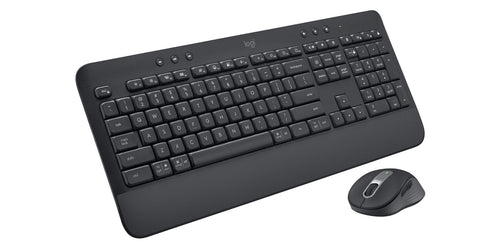 Logitech Keyboard English + Mouse Signature MK650 Combo RF Wireless + Bluetooth QWERTY Internacional Ee.uu. Gr — image 1