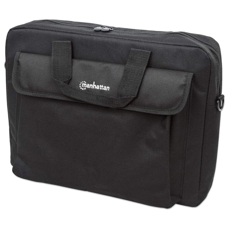 Manhattan London Case Laptop 15,6, Charging Top Black