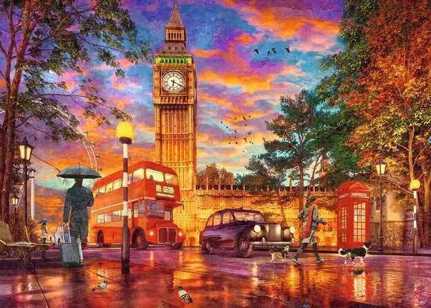 Ravensburger Puzzle Atardecer Londres 1000 Pieces 12000184
