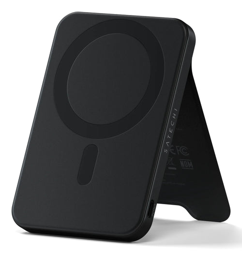 Satechi Onthego Magnetic QI2 Powerbank Stand 5000MAH Black — image 1