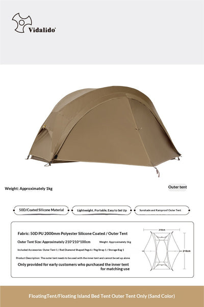 Portable Lightweight Single-person Outdoor Camping Tent