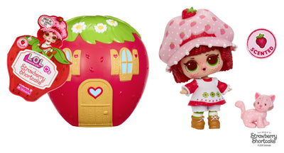 Muñeca Coleccionable Perfumada L. Or.l. Surprise! Loves Strawberry Shortcake Tots With 7 Sorpresas And House F — image 1