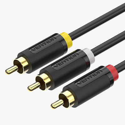 Vention Cable Stereo Bcabh 3X Rca Male 3X Rca Male 2M Black — image 1