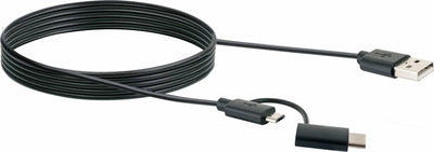 Schwaiger Cable Multiadaptador USB 3.1 USB 3.1 C 1M, Sw — image 1