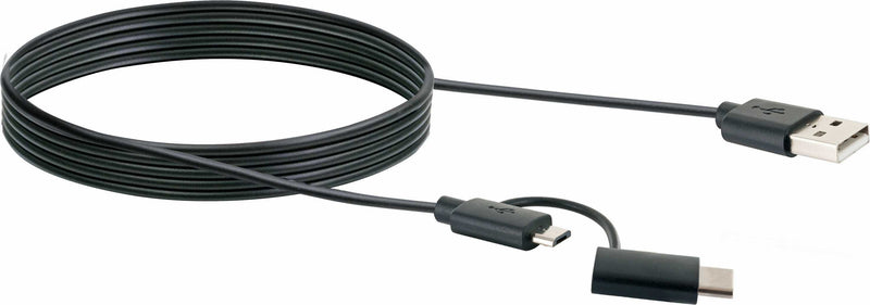 Schwaiger Cable Multiadaptador USB 3.1 USB 3.1 C 1M, Sw